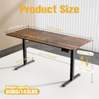 Electric Standing Desk Height Adjustable with Memory