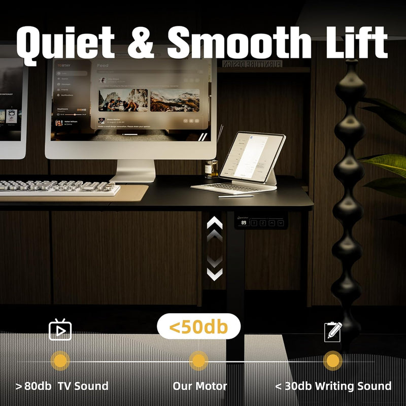 Electric Standing Desk 2 Memory Heights Height