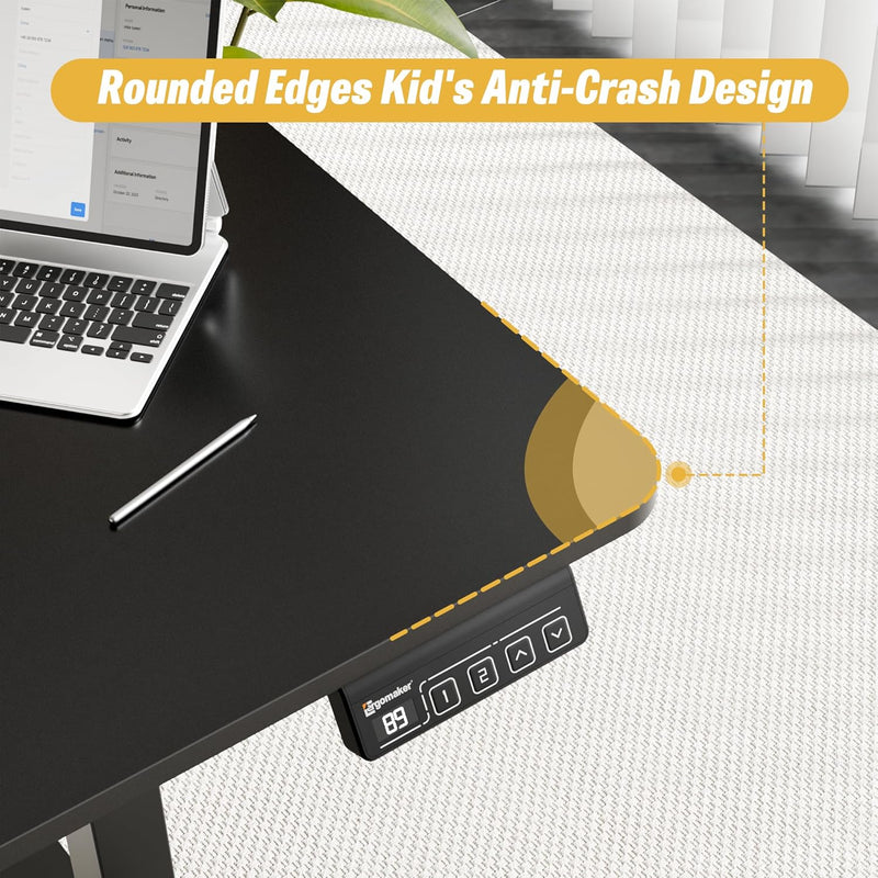 Electric Standing Desk 2 Memory Heights Height