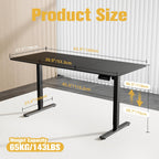 Electric Standing Desk Height Adjustable with Memory