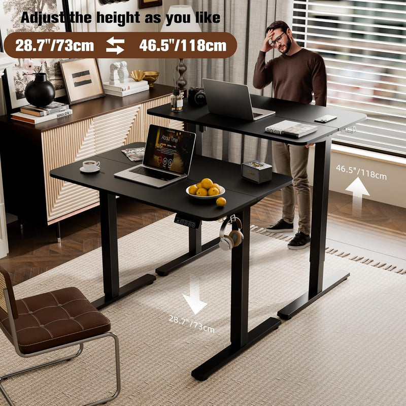 Electric Standing Desk 2 Memory Heights Height