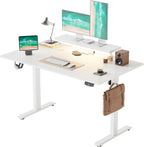Electric Standing Desk LED Plug Movable Monitorstand