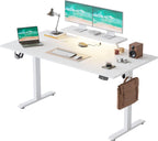 Electric Standing Desk LED Plug Movable Monitorstand