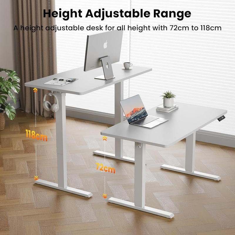 Electric Standing Desk Oak