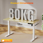 Electric Standing Desk Oak