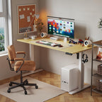 Electric Standing Desk Oak