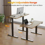 Electric Standing Desk Oak