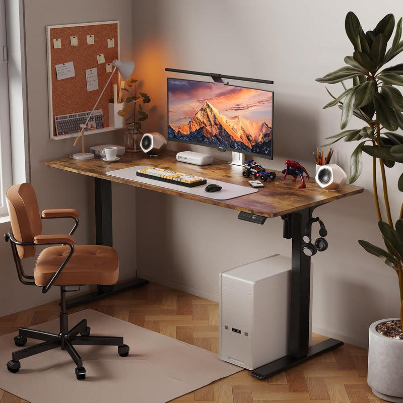 Electric Standing Desk Oak