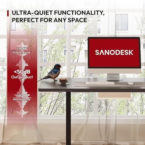Electric Standing Desk One Piece