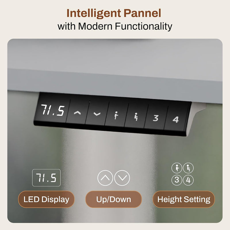 Electric Standing Desk One Piece