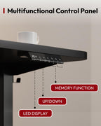 Electric Standing Desk One Piece