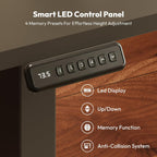 Electric Standing Desk One Piece