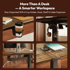 Electric Standing Desk One Piece