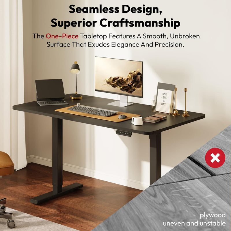 Electric Standing Desk One Piece