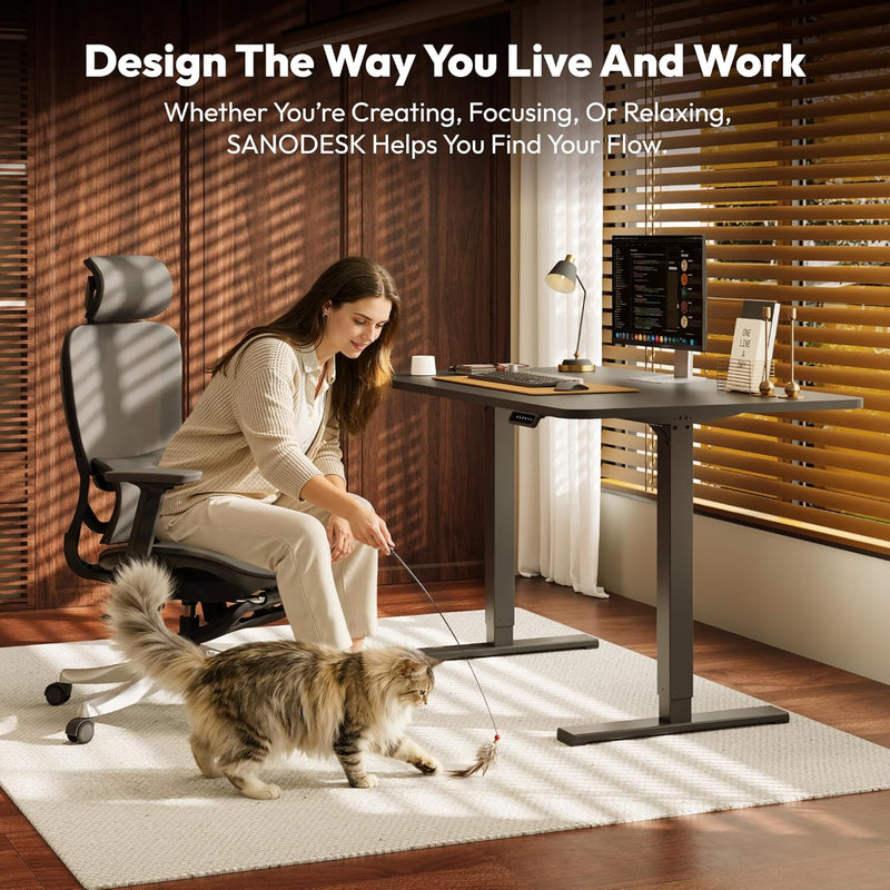 Electric Standing Desk One Piece