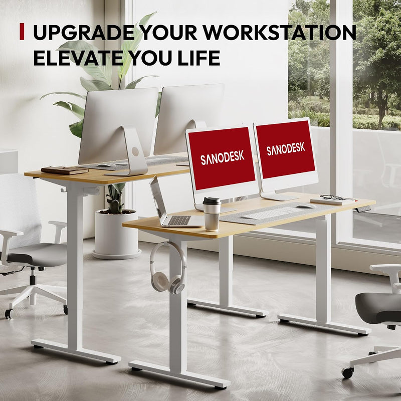 Electric Standing Desk One Piece