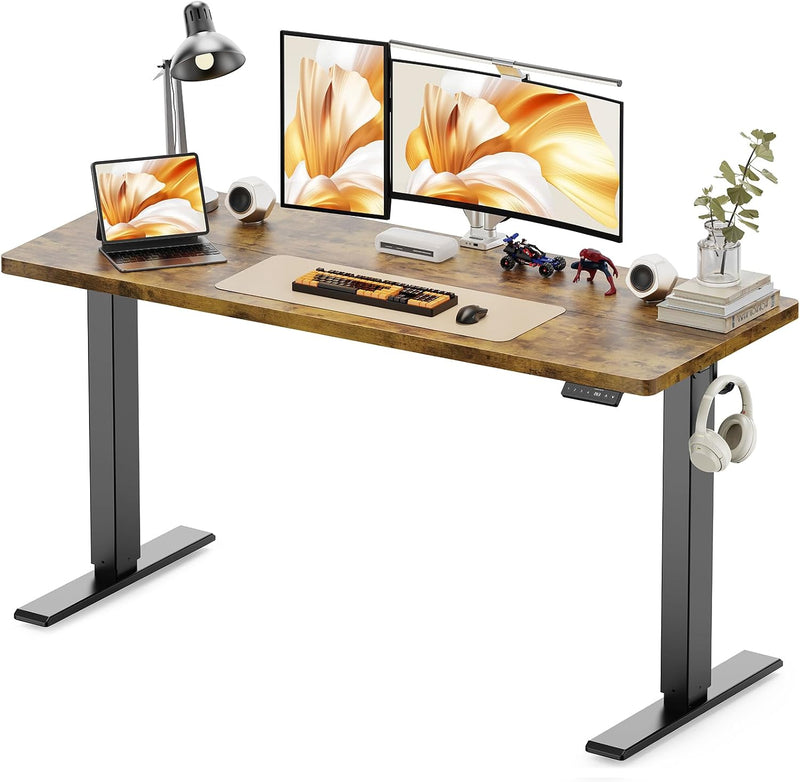 Electric Standing Desk Rustic