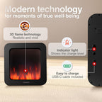 Electric Table Fire Mia Decorative Electrical Fireplace