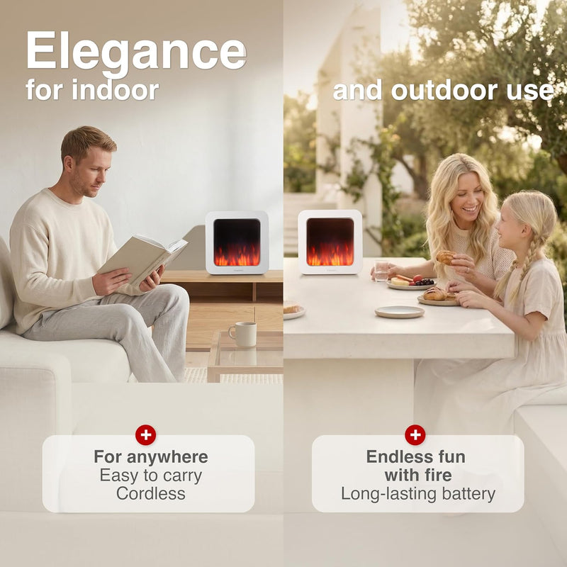 Electric Table Fire Mia Decorative Electrical Fireplace