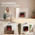 Electric Table Fire Mia Decorative Electrical Fireplace