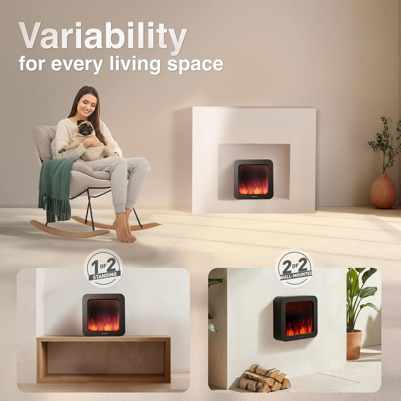 Electric Table Fire Mia Decorative Electrical Fireplace