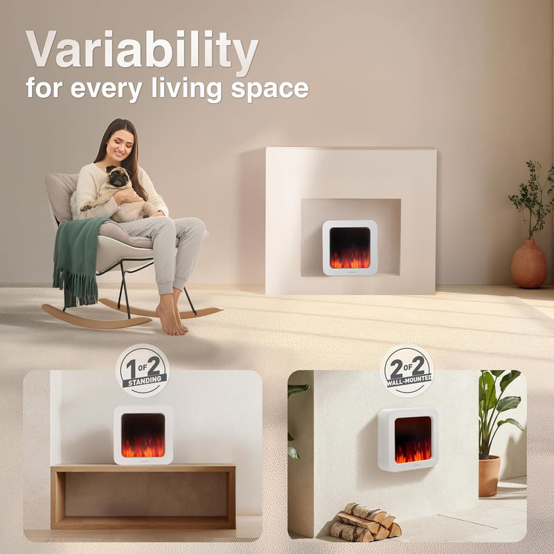 Electric Table Fire Mia Decorative Electrical Fireplace