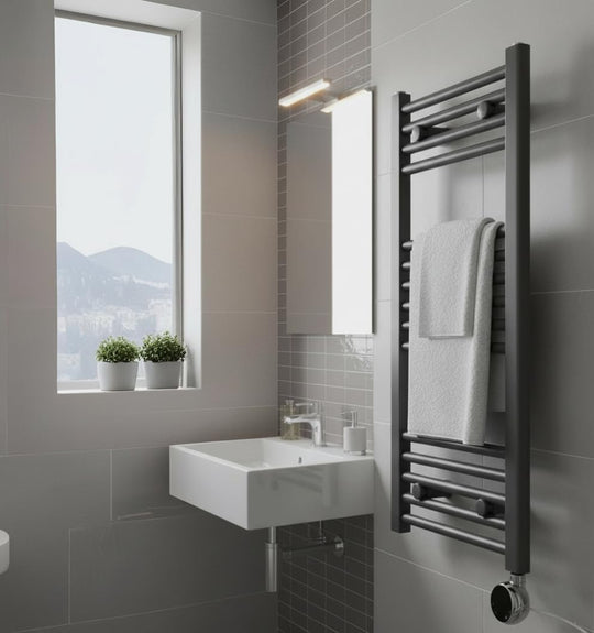 Electric Wifi Heated Towel Rail 500MM