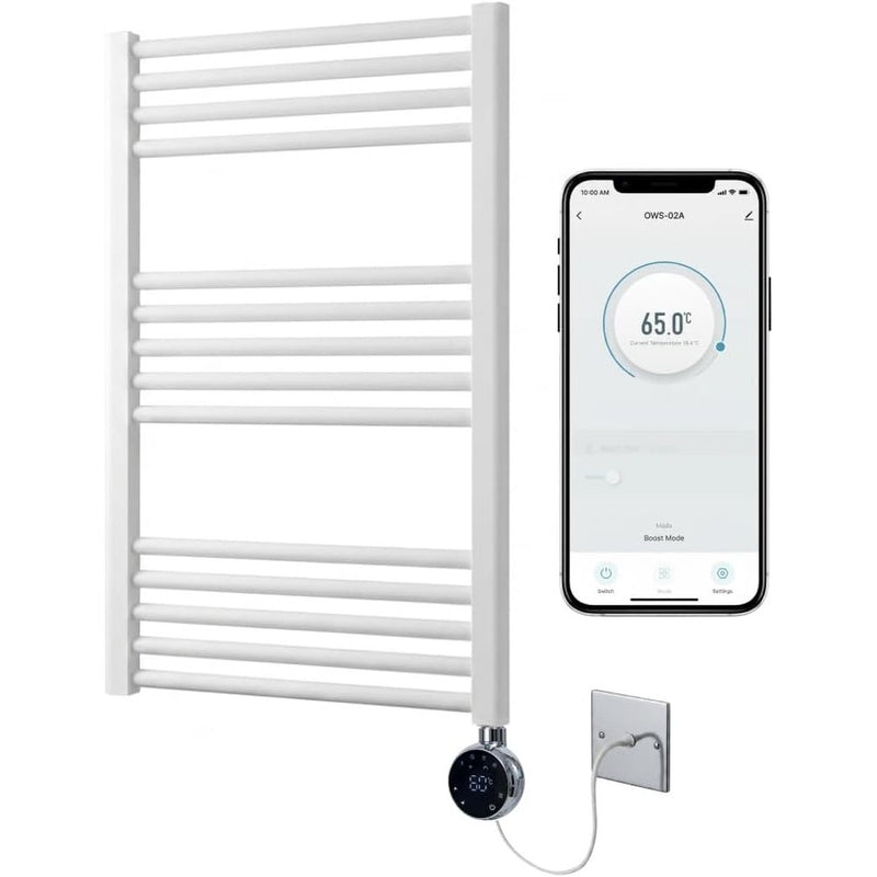 Electric Wifi Heated Towel Rail 400MM