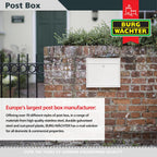 Elegance Wall Mounted Galvanised Steel Lockable Weatherproof