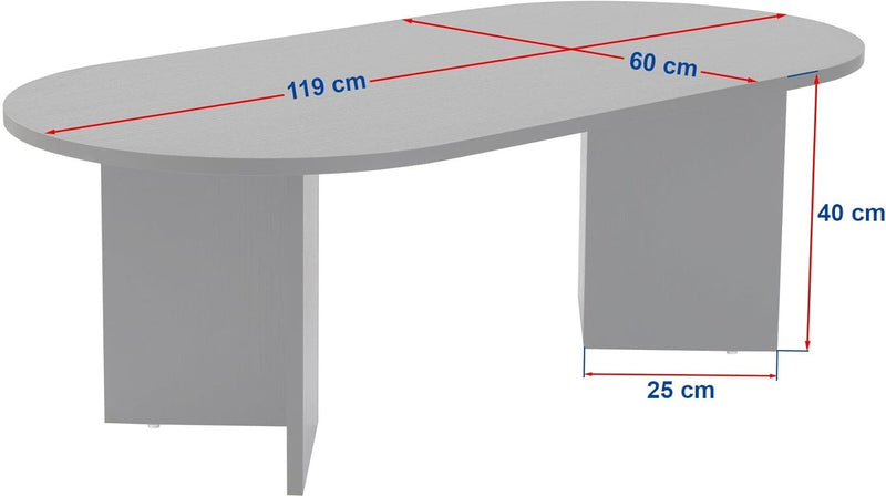 Elegant Coffee Table Travertine Colour 119 X 39.8