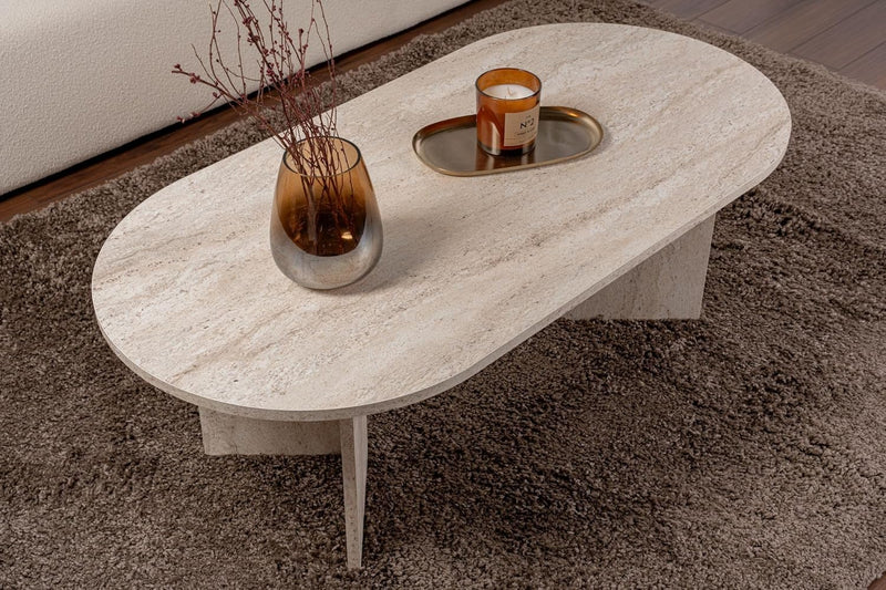 Elegant Coffee Table Travertine Colour 119 X 39.8