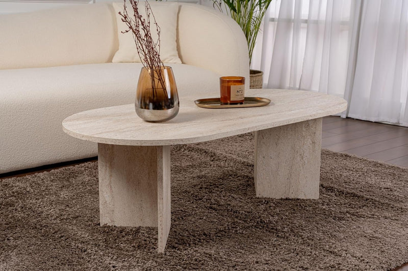 Elegant Coffee Table Travertine Colour 119 X 39.8