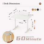 Eletric Height Adjustable Desk Movable Monitorstand