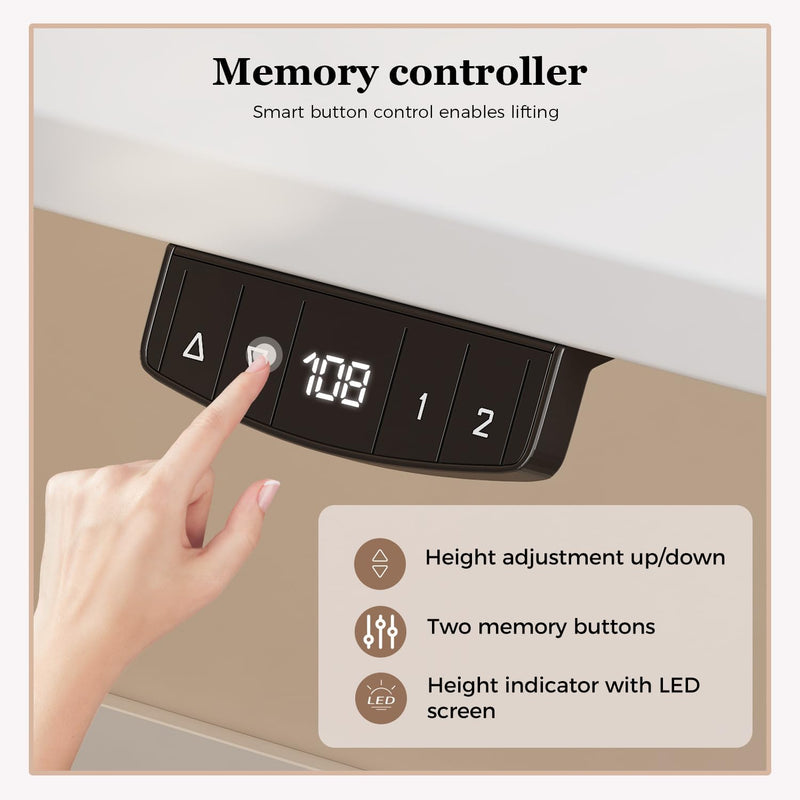 Eletric Height Adjustable Desk Movable Monitorstand