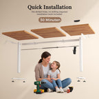 Eletric Height Adjustable Desk Movable Monitorstand