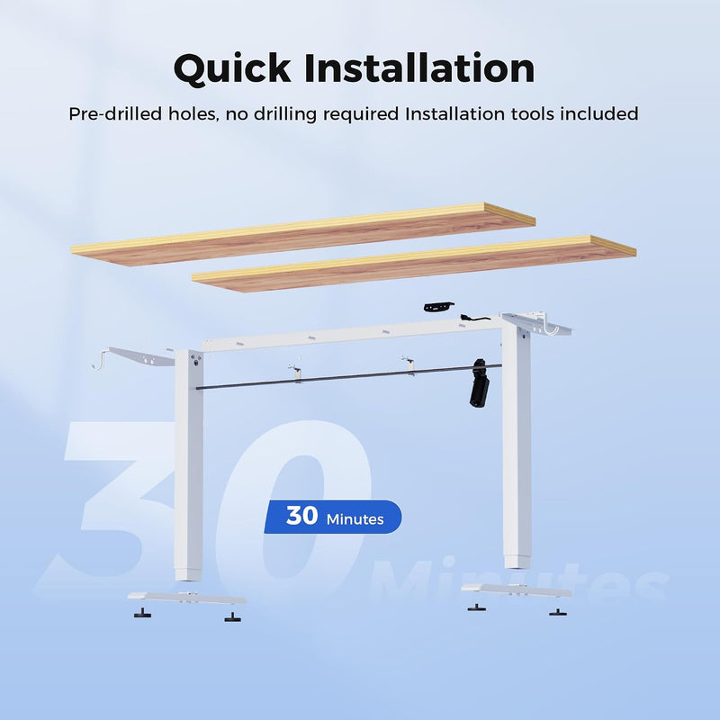 Electric Standing Desk 2 Memory Buttons