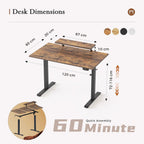 Eletric Height Adjustable Desk Movable Monitorstand