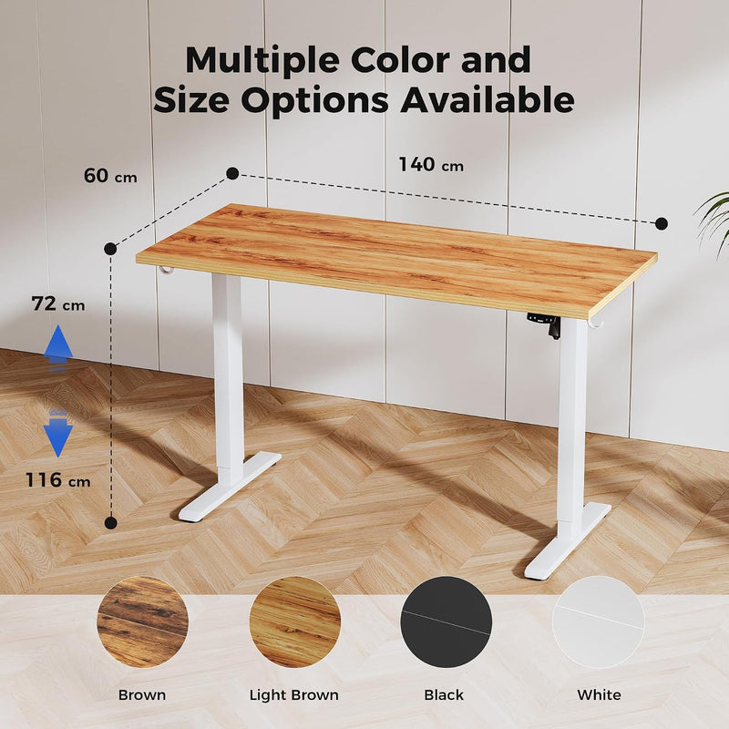 Electric Standing Desk 2 Memory Buttons