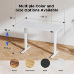 Electric Standing Desk 2 Memory Buttons