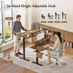 Eletric Height Adjustable Desk Movable Monitorstand