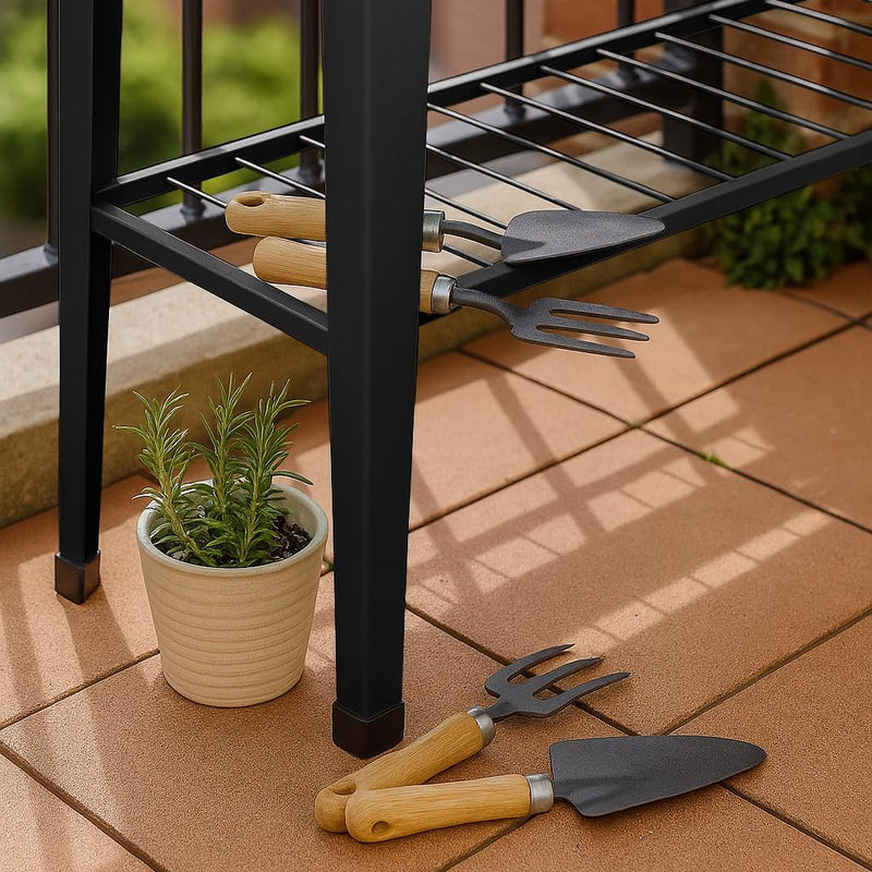 Elevated Raised Garden Beds with Legs Storage Shelf