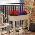 Elevated Raised Garden Beds with Legs Storage Shelf