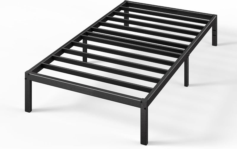Elias Metal Platform Bed Frame 36CM High Headboard