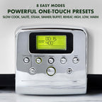Elite 8-In-1 Programmable 6L Electric Slow Cooker Dishwasher