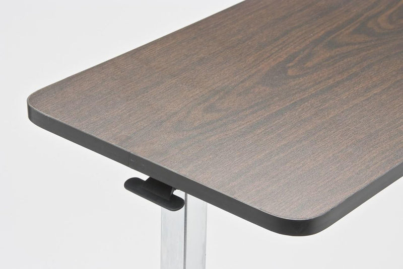 Bed Table with 4 Castors and Height Adjustable
