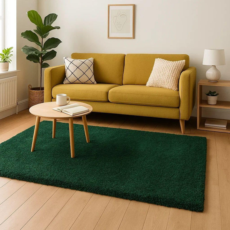 Emerald Rug Soft Plush Pile High-Density Comfort Stain