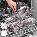 Emirgan 8-Piece Stainless Steel Pots Set Induction Hob