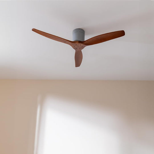 Energysilence Aero Whitewood Ceiling Fan with Light