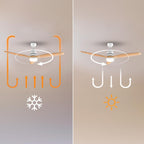 Energysilence Aero Whitewood Ceiling Fan with Light