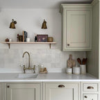 Enki Astbury Deck Mounted Brushed Nickel Kitchen Sink